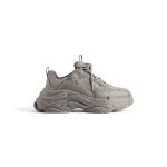 Men’s Triple S Sneaker With Rhinestones  in Dark Grey
